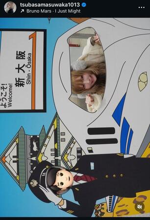 益若つばさのインスタグラム＠ｔｓｕｂａｓａｍａｓｕｗａｋａ１０１３から