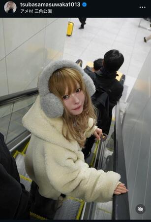 益若つばさのインスタグラム＠ｔｓｕｂａｓａｍａｓｕｗａｋａ１０１３から