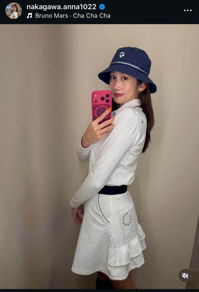 中川安奈のインスタグラム＠ｎａｋａｇａｗａ．ａｎｎａ１０２２から