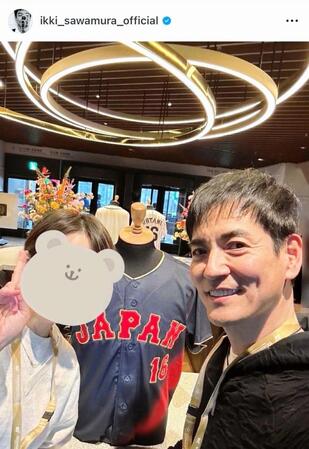 沢村一樹公式インスタグラム＠ｉｋｋｉ＿ｓａｗａｍｕｒａ＿ｏｆｆｉｃｉａｌより