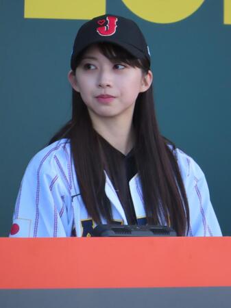 　イベントに出席した牧野真莉愛