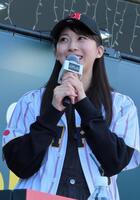 イベントに出席した牧野真莉愛