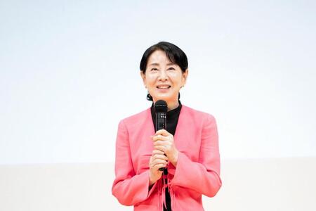 長崎・新上五島町を訪れた吉永小百合