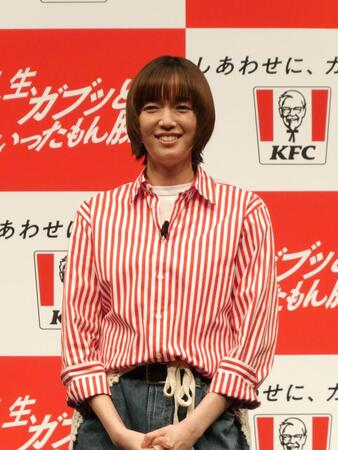 イベントに登壇した佐藤栞里