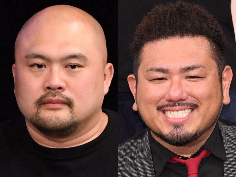 鬼越トマホーク・良ちゃん（左）と金ちゃん