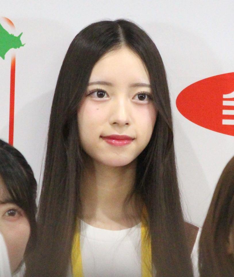 「ニッポンエールブランドアンバサダー」就任記者会見に出席したＡＫＢ４８の森川優