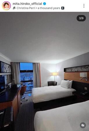 三田寛子のインスタグラム＠ｍｉｔａ．ｈｉｒｏｋｏ＿ｏｆｆｉｃｉａｌ（２月８日付）より