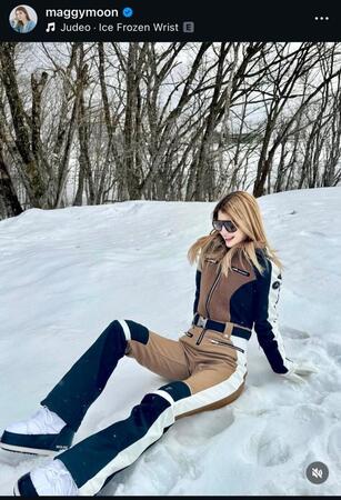 マギーのインスタグラム＠ｍａｇｇｙｍｏｏｎから