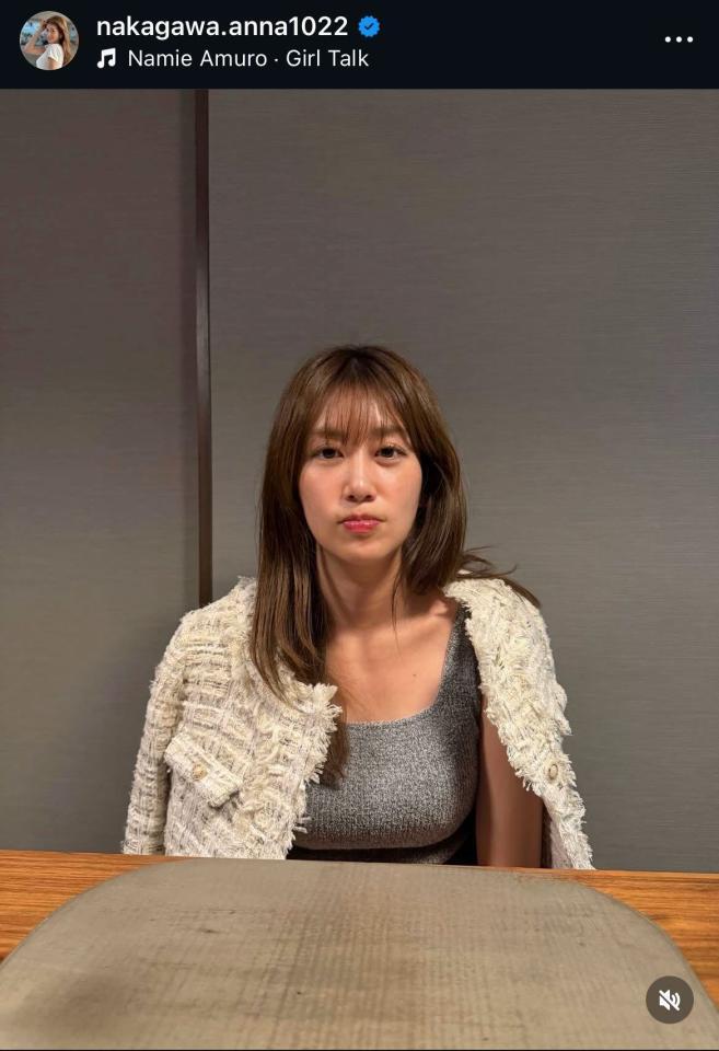 中川安奈のインスタグラム＠ｎａｋａｇａｗａ．ａｎｎａ１０２２から