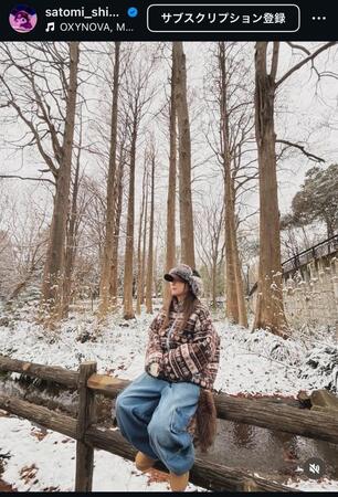 重盛さと美のインスタグラム＠ｓａｔｏｍｉ＿ｓｈｉｇｅｍｏｒｉから