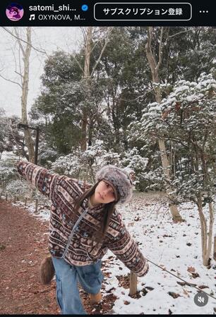 重盛さと美のインスタグラム＠ｓａｔｏｍｉ＿ｓｈｉｇｅｍｏｒｉから