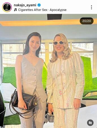 中条あやみのインスタグラム＠ｎａｋａｊｏ＿ａｙａｍｉより