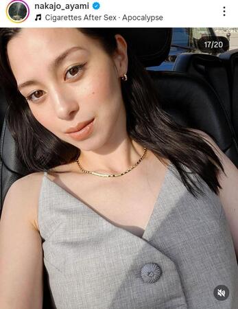中条あやみのインスタグラム＠ｎａｋａｊｏ＿ａｙａｍｉより