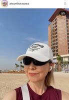 倉沢淳美のインスタグラム＠ａｔｓｕｍｉｋｕｒａｓａｗａ（３月１３日付）より