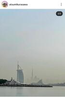 倉沢淳美のインスタグラム＠ａｔｓｕｍｉｋｕｒａｓａｗａ（３月１３日付）より