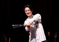 ユニフォーム姿で侍ジャパンへエールを送った真田ナオキ