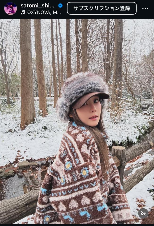 重盛さと美のインスタグラム＠ｓａｔｏｍｉ＿ｓｈｉｇｅｍｏｒｉから