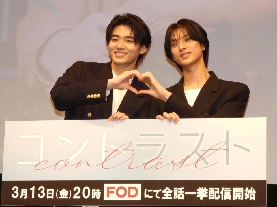 イベントに出席した井内悠陽（左）と阿久根温世