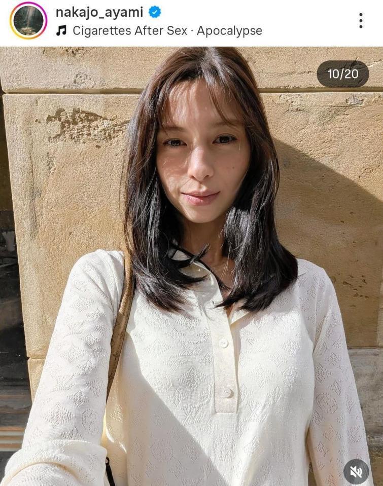 中条あやみのインスタグラム＠ｎａｋａｊｏ＿ａｙａｍｉより
