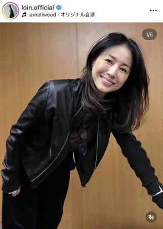 井川遥のインスタグラム＠ｌｏｉｎ．ｏｆｆｉｃｉａｌ（２５年１２月２４日付）より