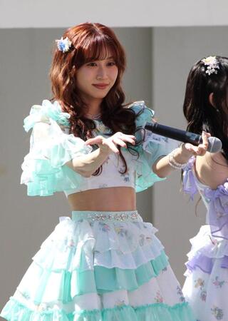 リリースイベントを盛り上げたＳＫＥ４８の青海ひな乃