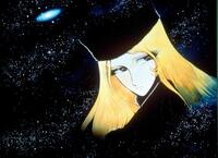 　アニメ「銀河鉄道９９９」のメーテル　（ｃ）松本零士／零時社・東映アニメーション