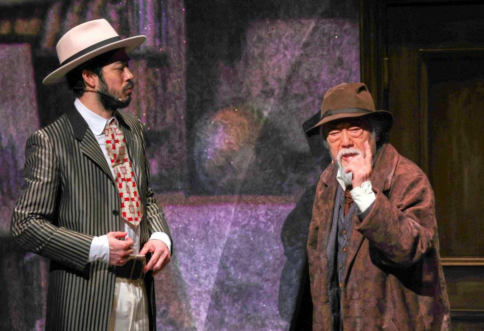 　「ガウディ×ガウディ」の沢田研二（右）と渡辺大知