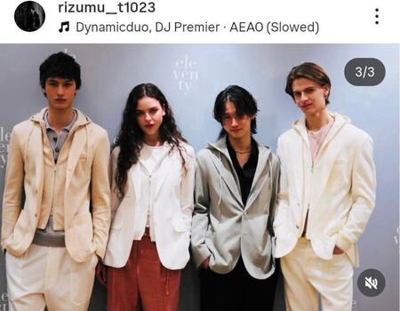 富川立夢のインスタグラム＠ｒｉｚｕｍｕ＿＿ｔ１０２３（２月１９日付）より