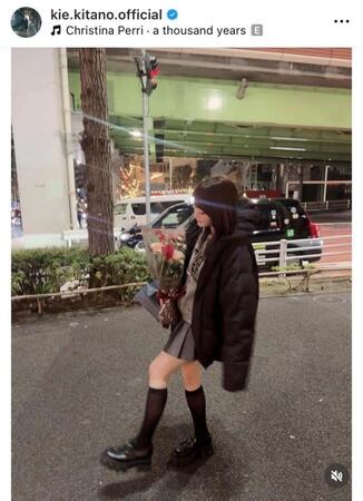 北乃きいのインスタグラム＠ｋｉｅ．ｋｉｔａｎｏ．ｏｆｆｉｃｉａｌから