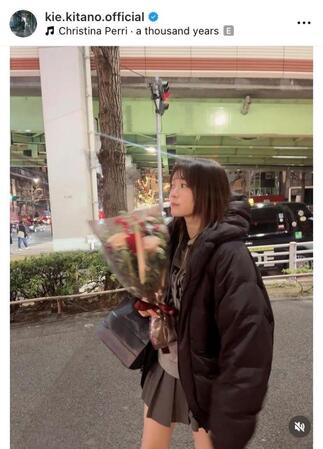 北乃きいのインスタグラム＠ｋｉｅ．ｋｉｔａｎｏ．ｏｆｆｉｃｉａｌから