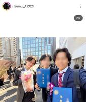富川立夢のインスタグラム＠ｒｉｚｕｍｕ＿＿ｔ１０２３（３月１５日付）より 