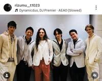 イタリア発ブランドのイベントに親子で出席。富川立夢のインスタグラム＠ｒｉｚｕｍｕ＿＿ｔ１０２３（２月１９日付）より 