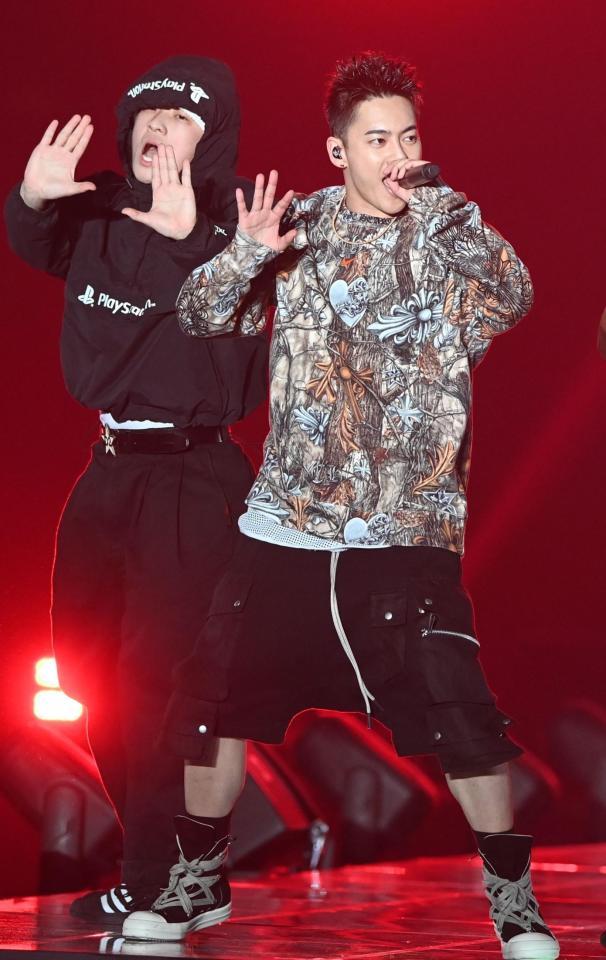 熱いステージを見せるＲＹＯＫＩ　ＭＩＹＡＭＡ（撮影・園田高夫）