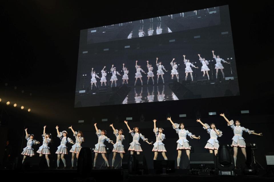 ライブデビューを飾った「α＋」©ＣＲＥＡＴＥｓ　ｐｒｅｓｅｎｔｓ　ＩＤＯＬ　ＲＵＮＷＡＹ　ＣＯＬＬＥＣＴＩＯＮ　２０２６　Ｓｕｐｐｏｒｔｅｄ　ｂｙ　ＴＧＣ