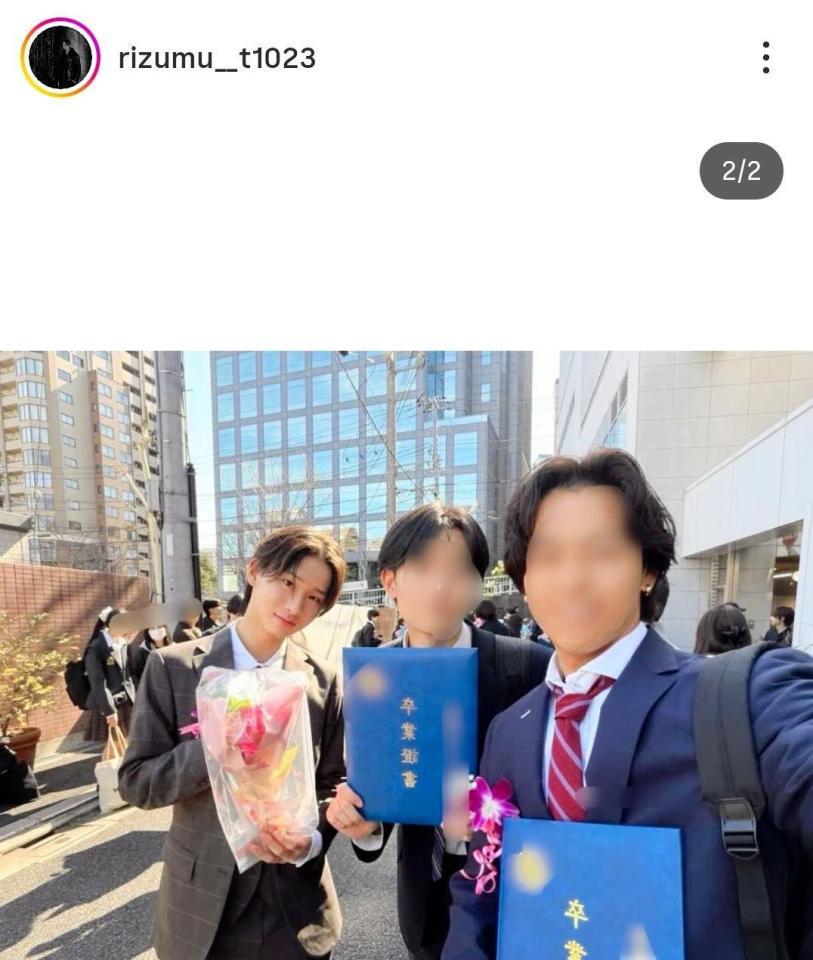 富川立夢のインスタグラム＠ｒｉｚｕｍｕ＿＿ｔ１０２３（３月１５日付）より 