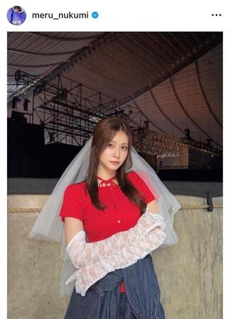 生見愛瑠のインスタグラム＠ｍｅｒｕ＿ｎｕｋｕｍｉから