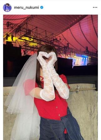 生見愛瑠のインスタグラム＠ｍｅｒｕ＿ｎｕｋｕｍｉから