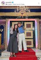 　姉の高橋美澄さんと。高橋成美さんのインスタグラム（ｎａｒｕｍｉｒｏ）より