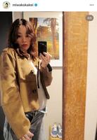 マタニティコーデを披露した筧美和子。公式インスタグラム＠ｍｉｗａｋｏｋａｋｅｉより