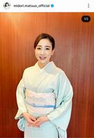 「美肌加工」のアプリ、と説明した松尾翠のインスタグラム＠ｍｉｄｏｒｉ．ｍａｔｓｕｏ＿ｏｆｆｉｃｉａｌ（３月１４日付）より