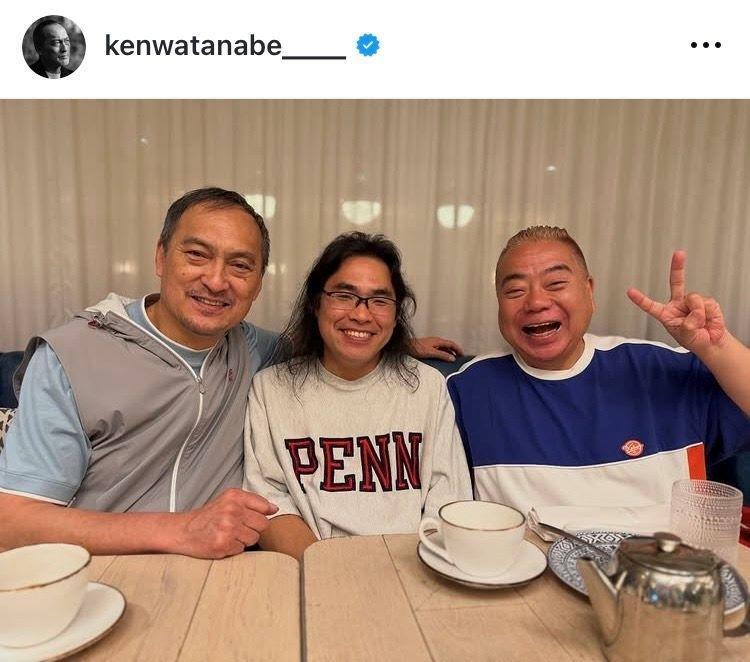 渡辺謙のインスタグラム＠ｋｅｎｗａｔａｎａｂｅ＿＿＿＿から