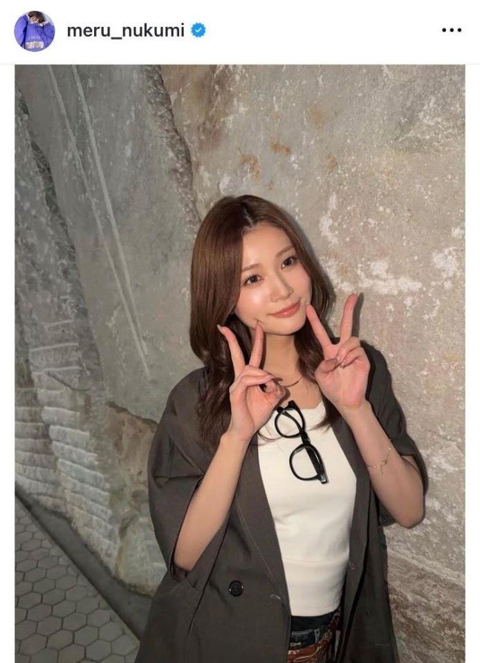 生見愛瑠のインスタグラム＠ｍｅｒｕ＿ｎｕｋｕｍｉから