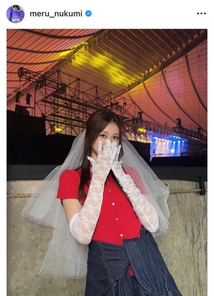 生見愛瑠のインスタグラム＠ｍｅｒｕ＿ｎｕｋｕｍｉから