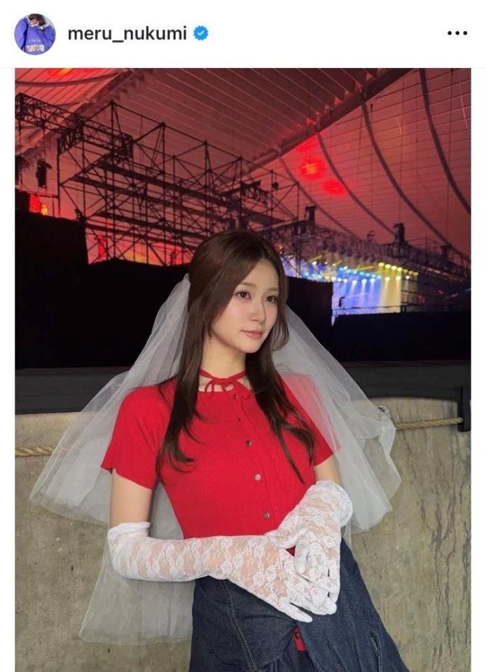 生見愛瑠のインスタグラム＠ｍｅｒｕ＿ｎｕｋｕｍｉから