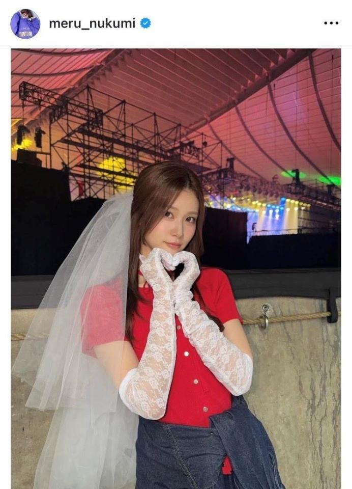 生見愛瑠のインスタグラム＠ｍｅｒｕ＿ｎｕｋｕｍｉから