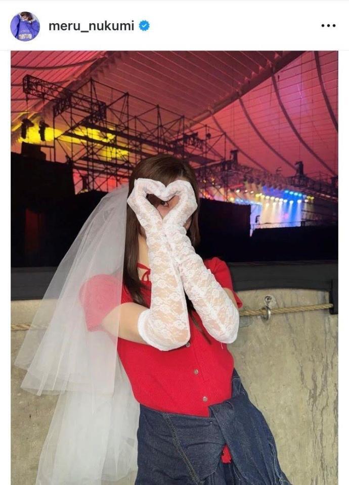 生見愛瑠のインスタグラム＠ｍｅｒｕ＿ｎｕｋｕｍｉから