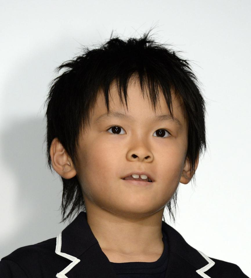 映画「真夏の方程式」大ヒット舞台あいさつに登場した山崎光＝２０１３年７月