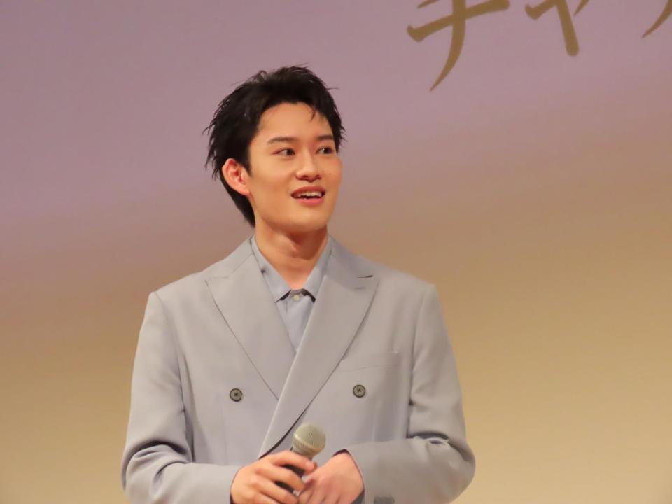 映画「９０メートル」に主演の山時聡真