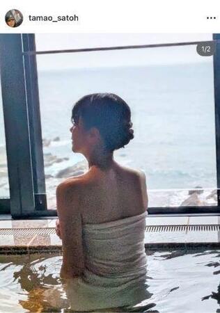 さとう珠緒インスタグラム＠ｔａｍａｏ＿ｓａｔｏｈから