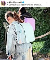 西山茉希のインスタグラム＠ｍａｋｉ．ｎｓｈｉｙａｍａ５０（３月２０日付）より 